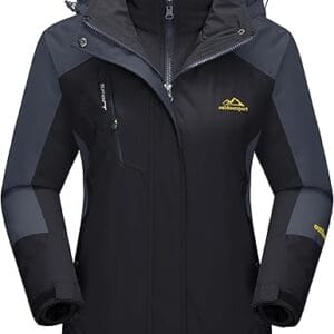 MAGCOMSEN Women's Waterproof Windproof Jacket